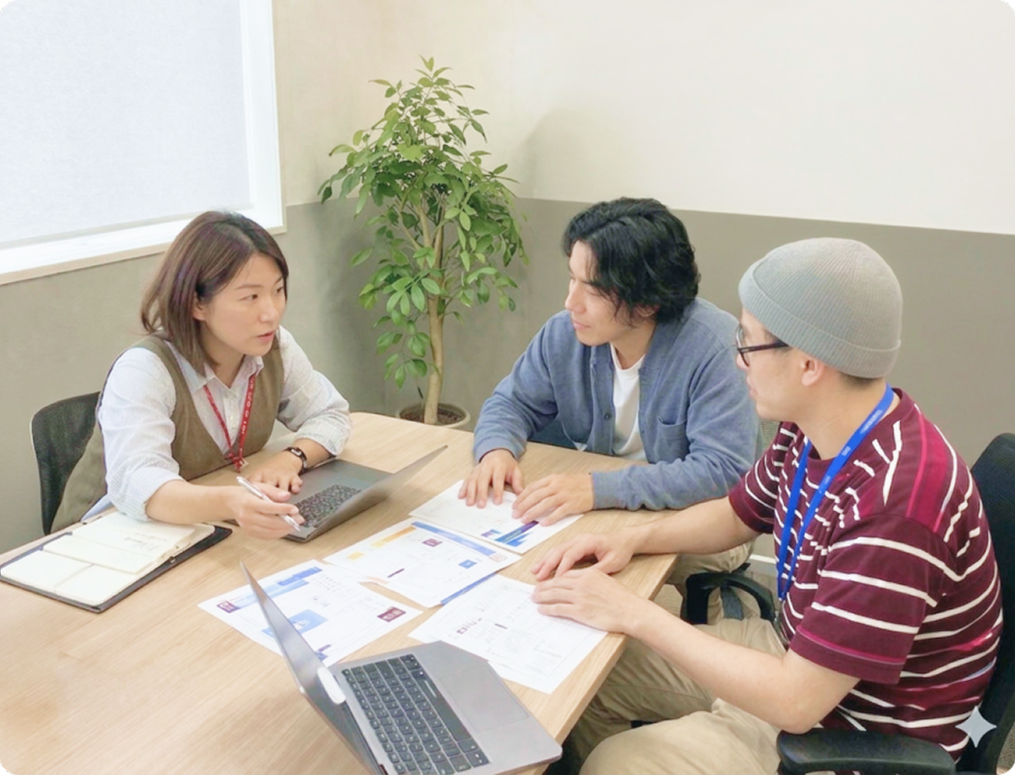 開発業務の様子